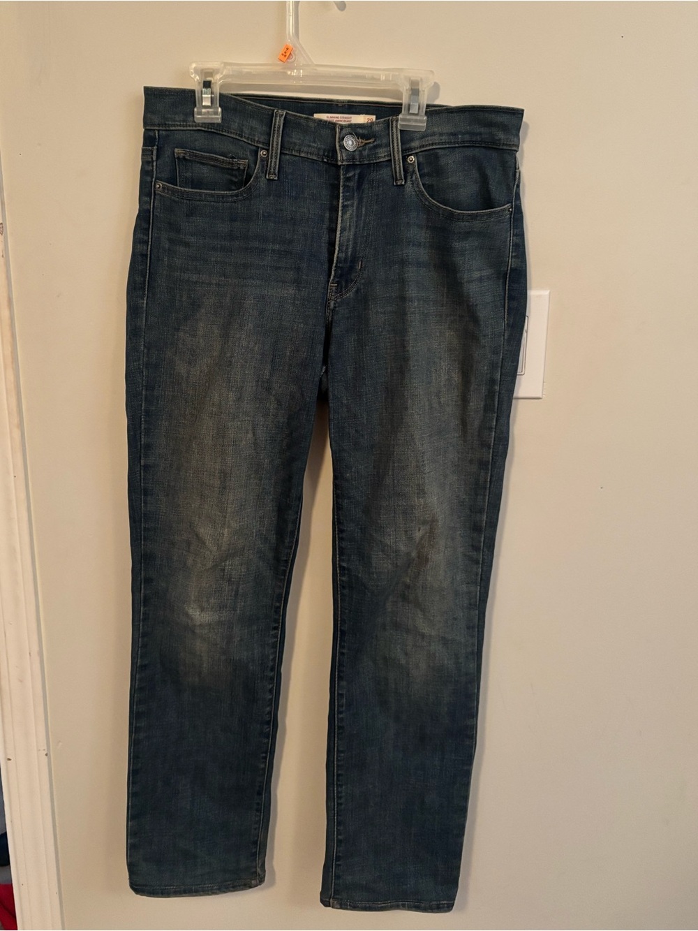 Levi's Women's Straight Leg Jeans in Dark Blue